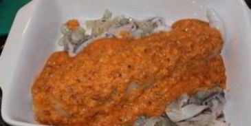 фаршированные тушки кальмаров