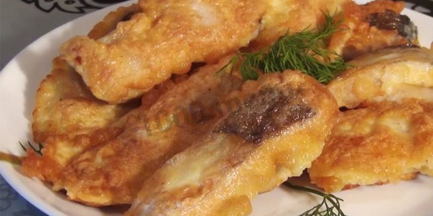 Рецепт филе хека в кляре