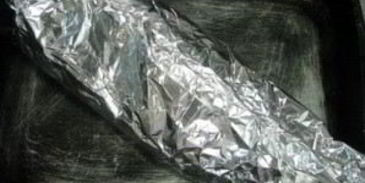 форель радужная в фольге