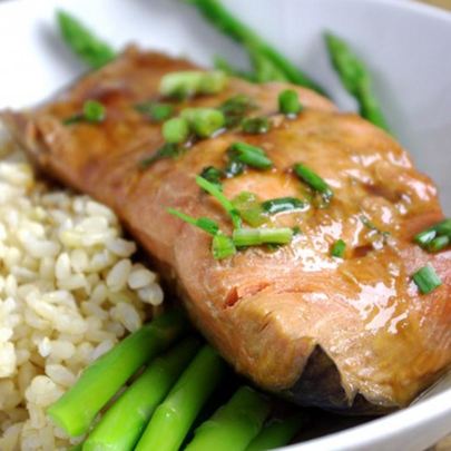 Горбуша на пару