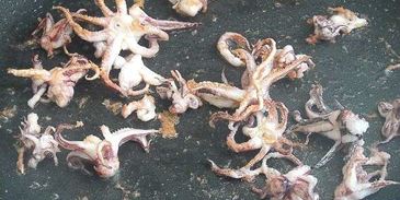 кальмары с помидорами и молодой картошкой