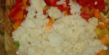 кальмары с рисом