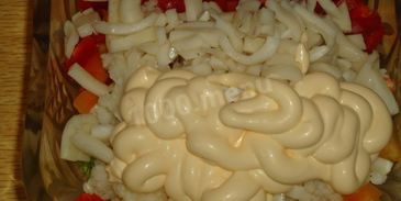 кальмары с рисом