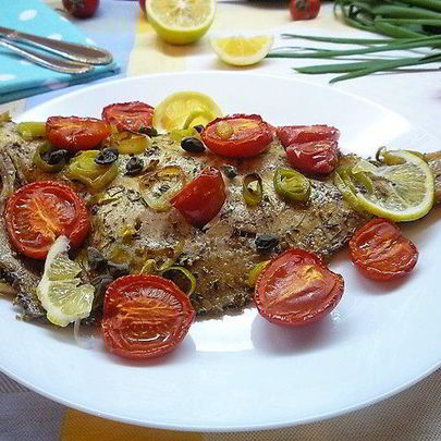 Камбала по-итальянски