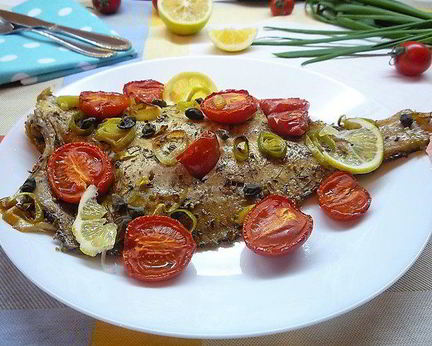 Камбала по-итальянски