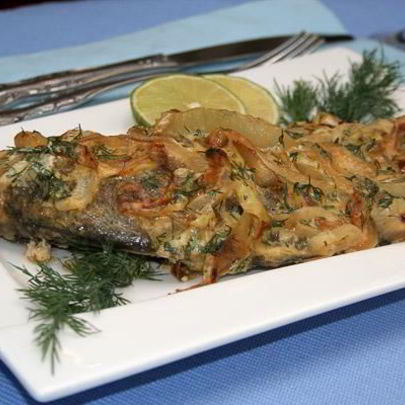 Карась в духовке