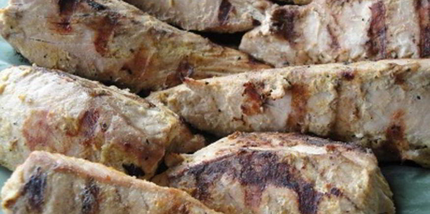 Рецепт кеты на гриле