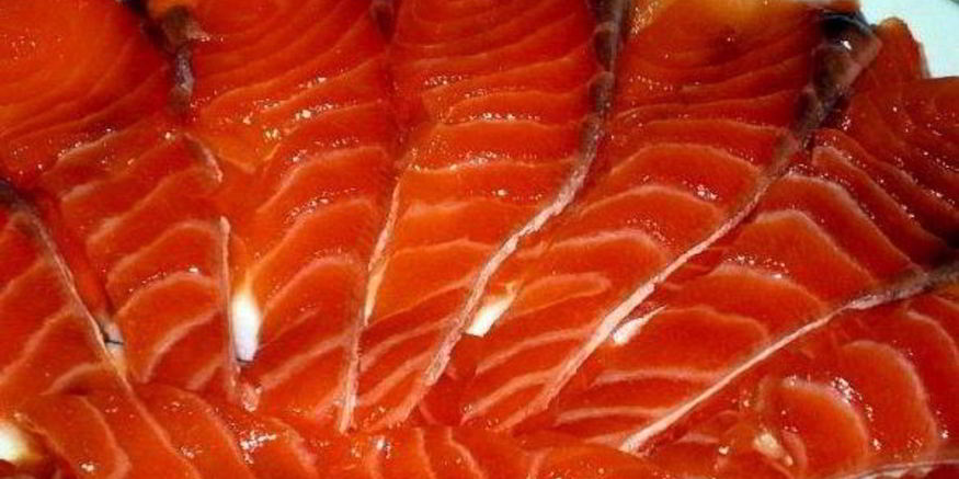 Рецепт копченой семги