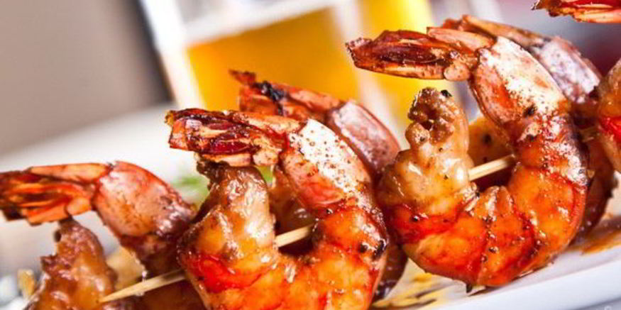 Рецепт креветок на гриле