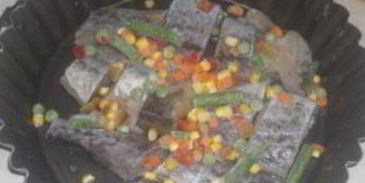 минтай под майонезом в духовке