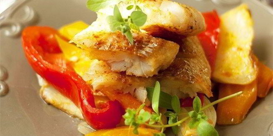 Рецепт минтая с овощами