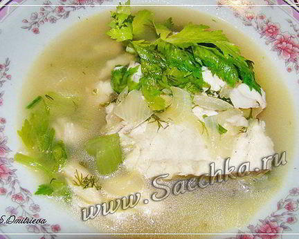 Рыба с юшкой