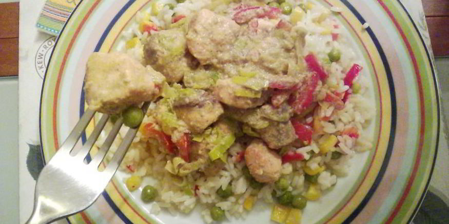 Рецепт рыбы в соусе карри