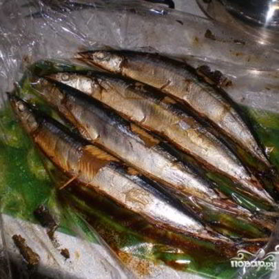 Салака горячего копчения