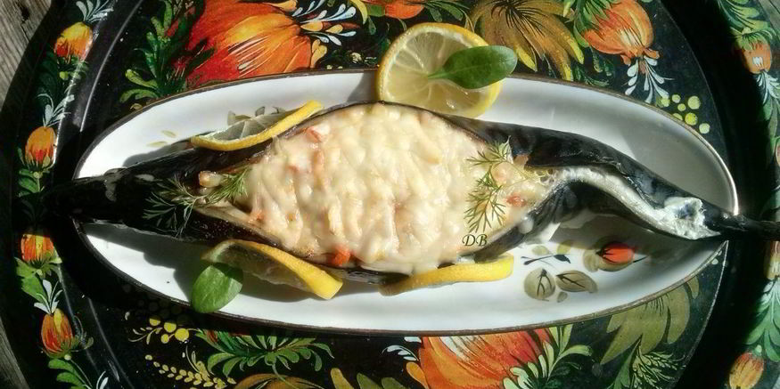 Рецепт скумбрии в духовке с сыром