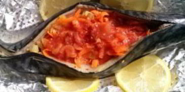 скумбрия в духовке с сыром