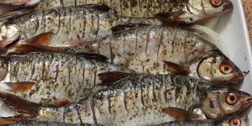 запеченная плотва