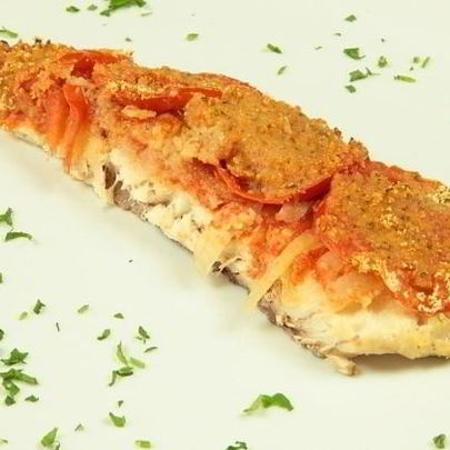 Запеченная рыба в томатном соусе