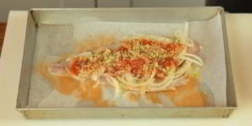 запеченная рыба в томатном соусе