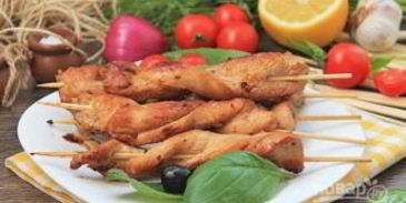куриный шашлык