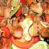 Рецепт Шашлычков из индейки на шпажках в духовке