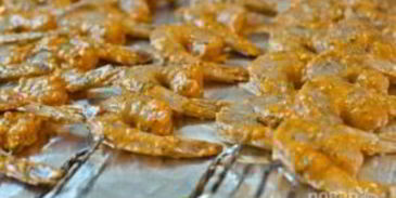 шашлычки из креветок на гриле