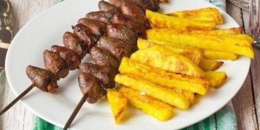 Рецепт шашлычков из куриных сердец