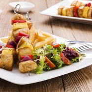 Рецепт Шашлычков из курицы с ананасом