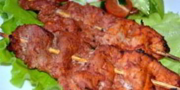 шашлычки из свинины на шпажках в духовке