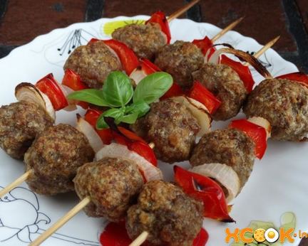 Шашлык из фарша