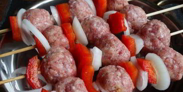 шашлык из фарша