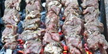 шашлык из говяжьей вырезки