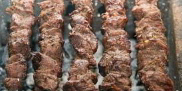 шашлык из говяжьей вырезки