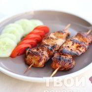 Рецепт Шашлыка из куриного филе