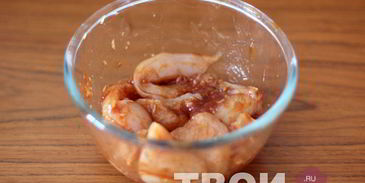 шашлык из куриного филе