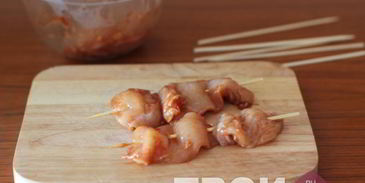 шашлык из куриного филе