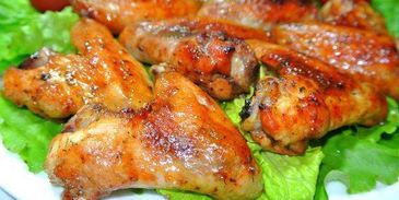 шашлык из куриных крылышек