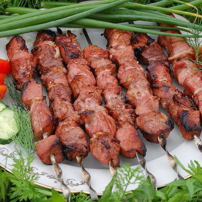 Шашлык из мяса нутрии