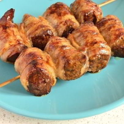 Шашлык из печени в духовке