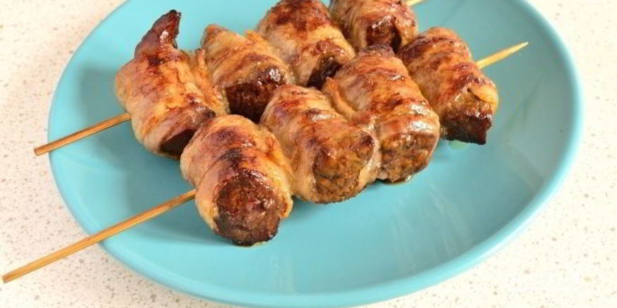 Рецепт шашлыка из печени в духовке