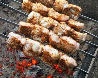 Шашлык из рыбы