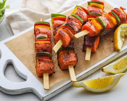 Шашлык из семги