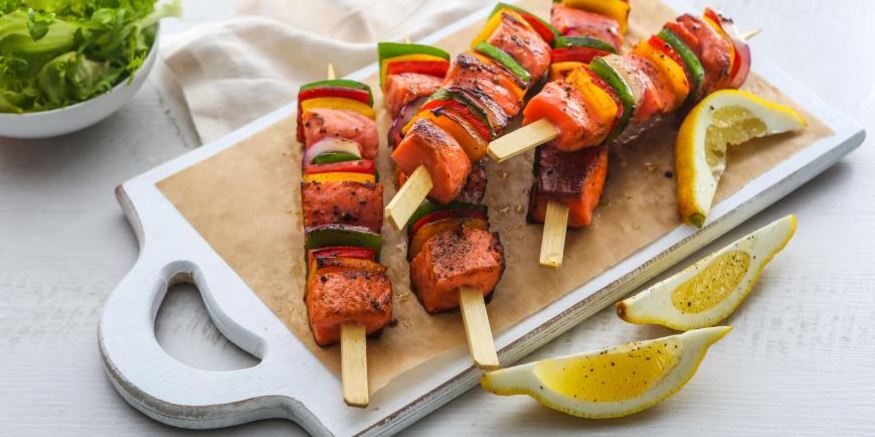 Рецепт шашлыка из семги