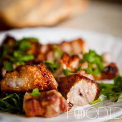 Шашлык из свинины на сковороде