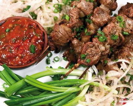 Шашлык из свинины в духовке