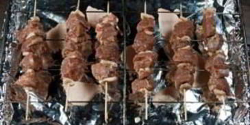 шашлык из свинины в духовке