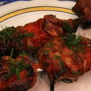 Рецепт Шашлыка из свинины в красном вине