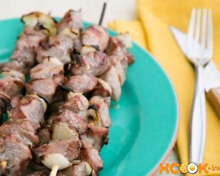 Шашлык из свинины в вине