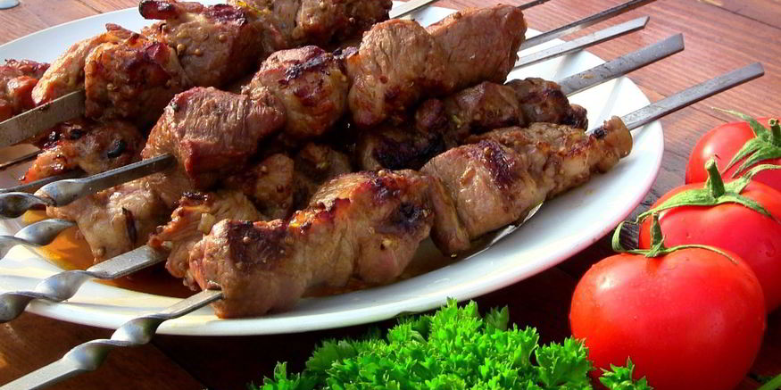Рецепт шашлыка из телятины на гриле