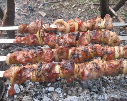 Шашлык на природе